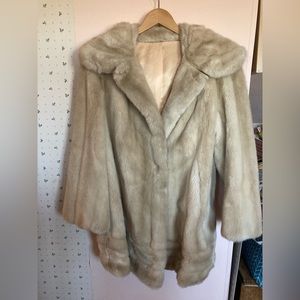 1960’s vintage faux fur coat